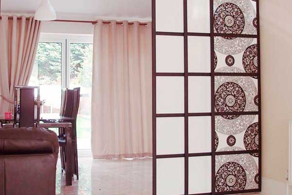 Тканевые перегородки для зонирования